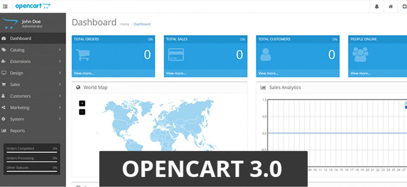 what’s new with opencart 3.0?