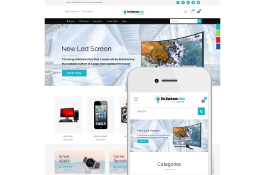 Electronic Theme -  OpenCart 3 Multi-Purpose Theme