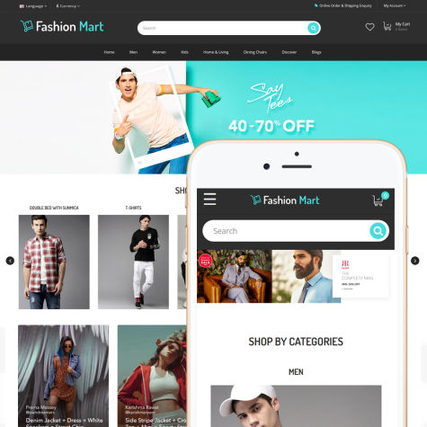 Fashion Mart Multipurpose Theme..