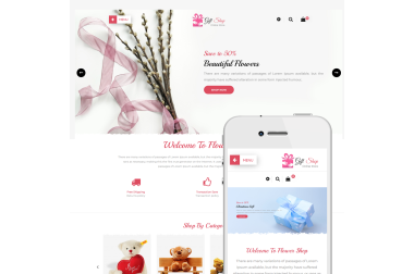 Gift & Flowers - OpenCart 3 Multi-Purpose Theme