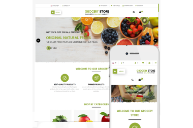 Grocery Store -  OpenCart 3 Multi-Purpose Theme 