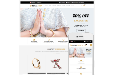 Jewel Shop - OpenCart 3 Multi-Purpose Theme