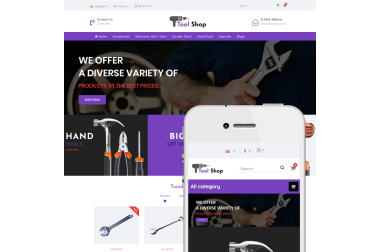 Tool Shop Multipurpose Theme