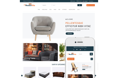 Wooden Shop Multipurpose Theme - Furniture Shop